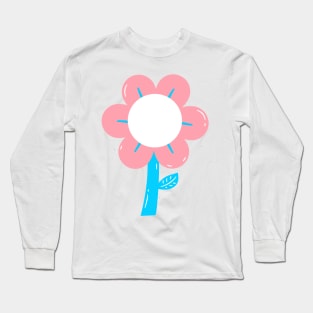 Pastel Flower Long Sleeve T-Shirt